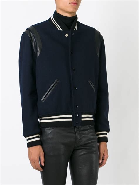 saint laurent teddy jacket men